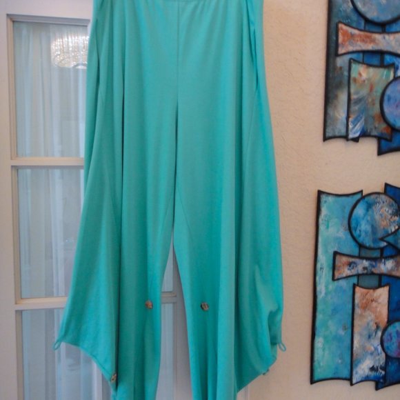 Aqua Pants with Style! - Picture 3 of 15